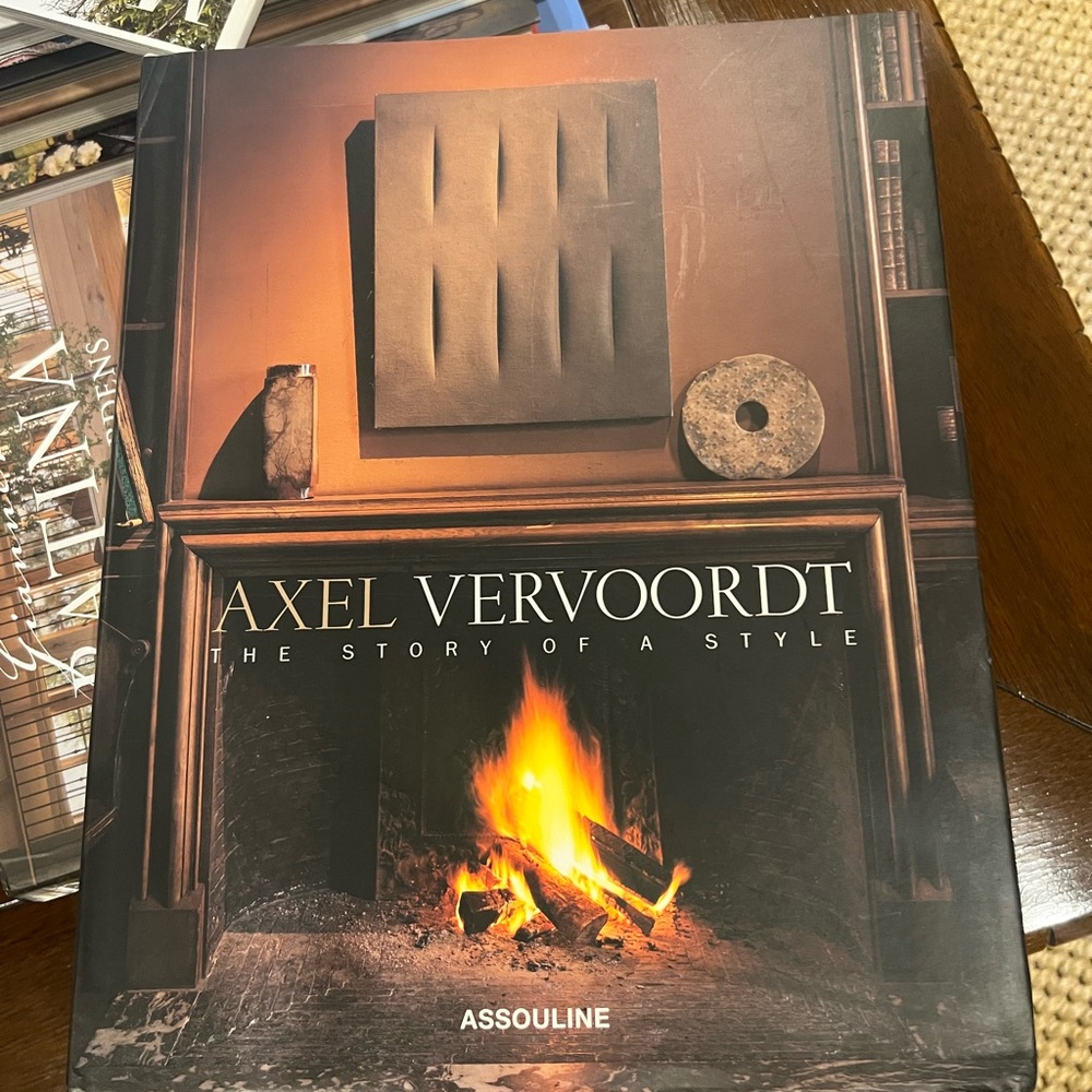 Assouline Brown Coffee Table Book Accents